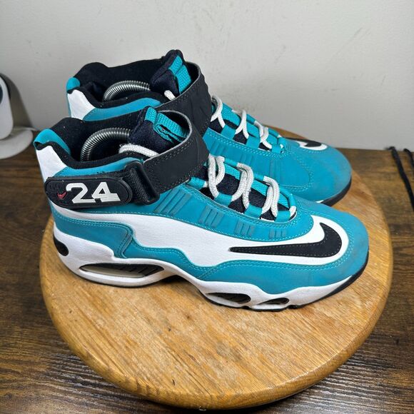 Nike Air Griffey Max 1 Aquamarine Black White Shoes Men's Size 9 DQ8578-300